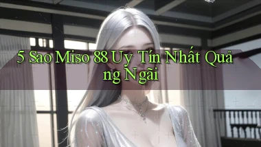 5 sao miso 88 uy tín nhất Quảng Ngãi