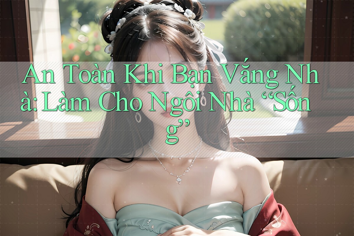 An Toàn Khi Bạn Vắng Nhà: Làm Cho Ngôi Nhà “Sống”