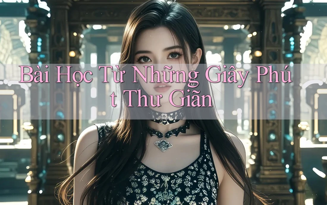 Bài Học Từ Những Giây Phút Thư Giãn Bài Học Từ Những Giây Phút Thư Giãn