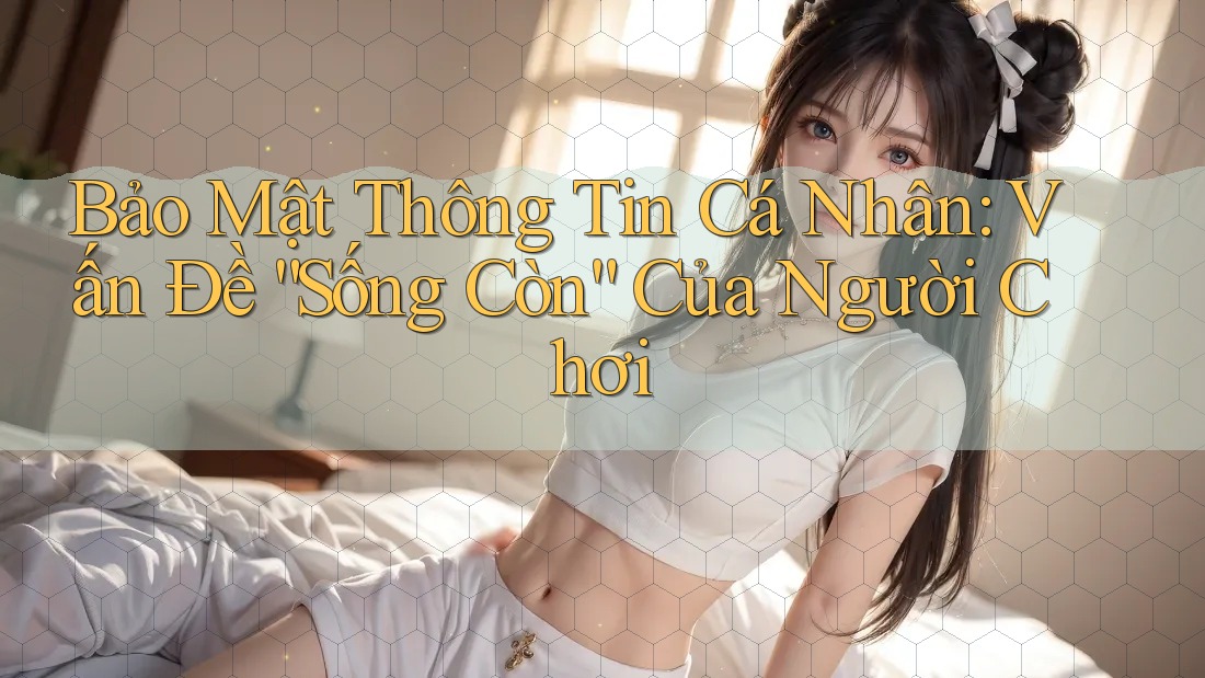 Bảo Mật Thông Tin Cá Nhân: Vấn Đề “Sống Còn” Của Người Chơi Bảo Mật Thông Tin Cá Nhân: Vấn Đề “Sống Còn” Của Người Chơi