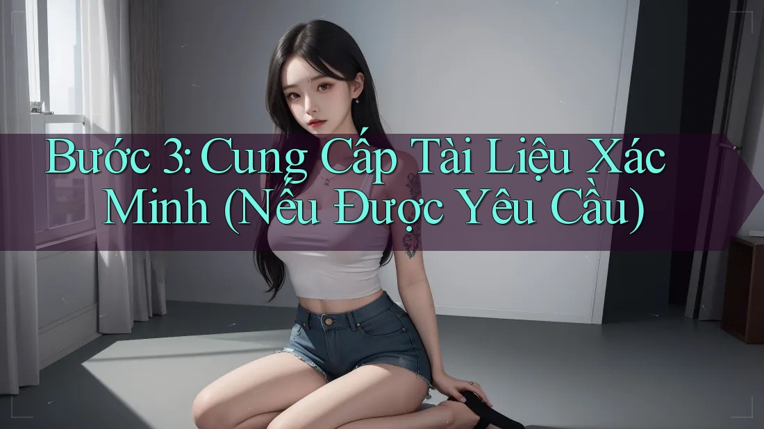 Bước 3: Cung Cấp Tài Liệu Xác Minh (Nếu Được Yêu Cầu)