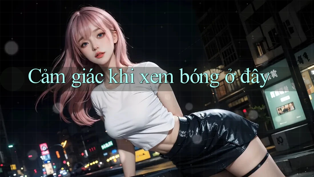 Cảm giác khi xem bóng ở đây Cảm giác khi xem bóng ở đây