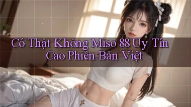 có thật không miso 88 uy tín cao phiên bản việt