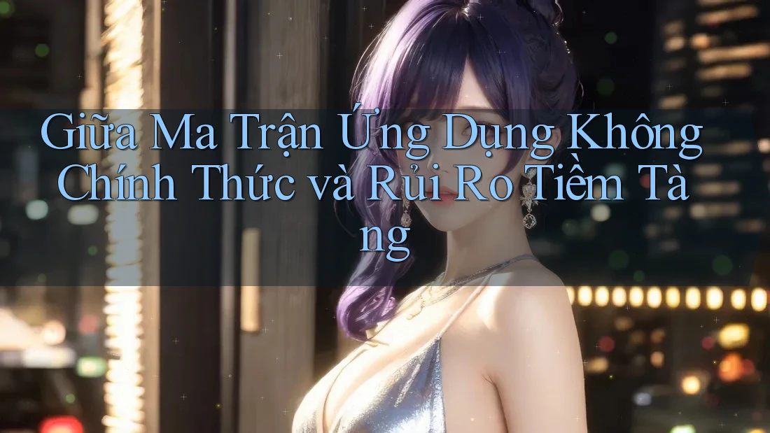 Giữa Ma Trận Ứng Dụng Không Chính Thức và Rủi Ro Tiềm Tàng Giữa Ma Trận Ứng Dụng Không Chính Thức và Rủi Ro Tiềm Tàng