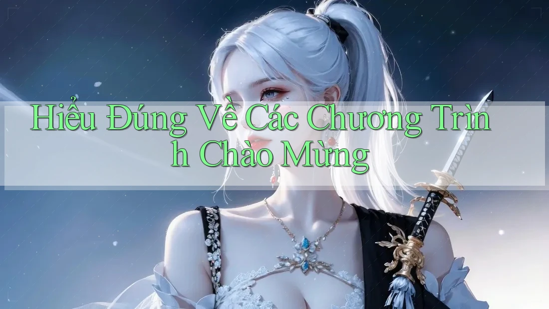 Hiểu Đúng Về Các Chương Trình Chào Mừng Hiểu Đúng Về Các Chương Trình Chào Mừng