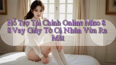 hỗ trợ tài chính online miso 88 vay giấy tờ cá nhân vừa ra mắt