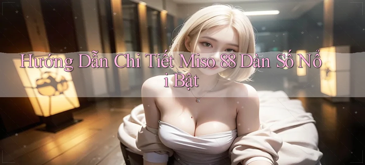 hướng dẫn chi tiết miso 88 dàn số nổi bật