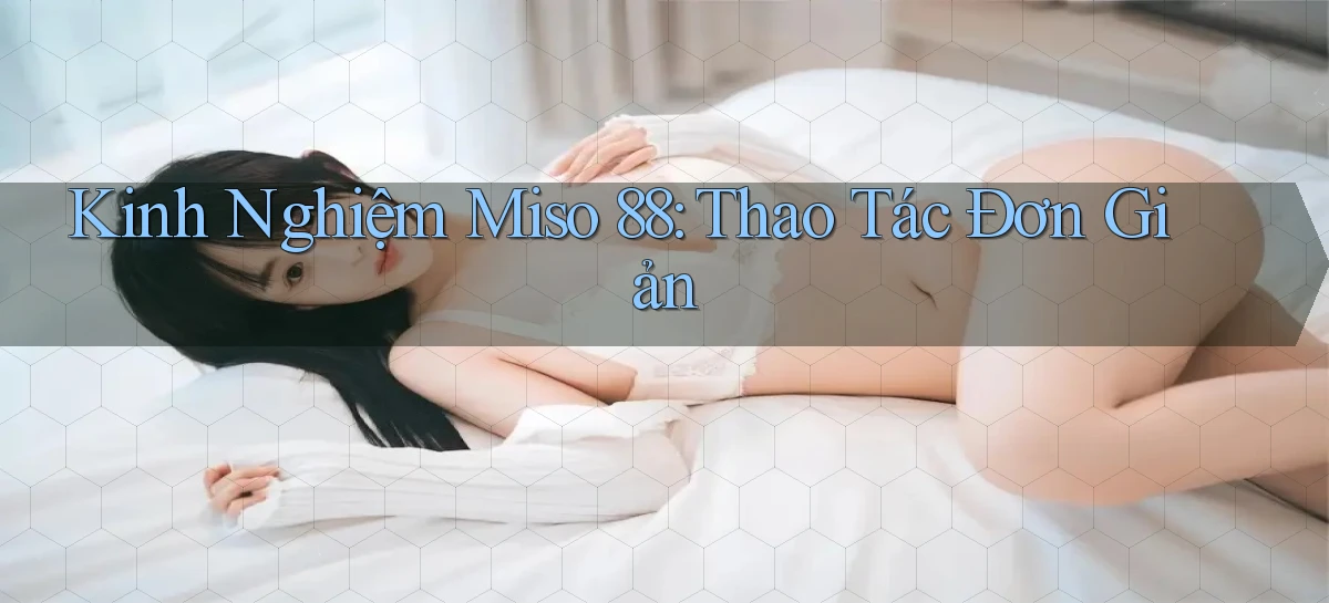 kinh nghiệm miso 88 thao tác đơn giản