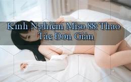 kinh nghiệm miso 88 thao tác đơn giản