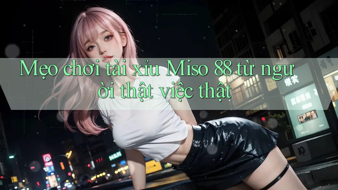 Mẹo chơi tài xỉu Miso 88 từ người thật việc thật Mẹo chơi tài xỉu Miso 88 từ người thật việc thật