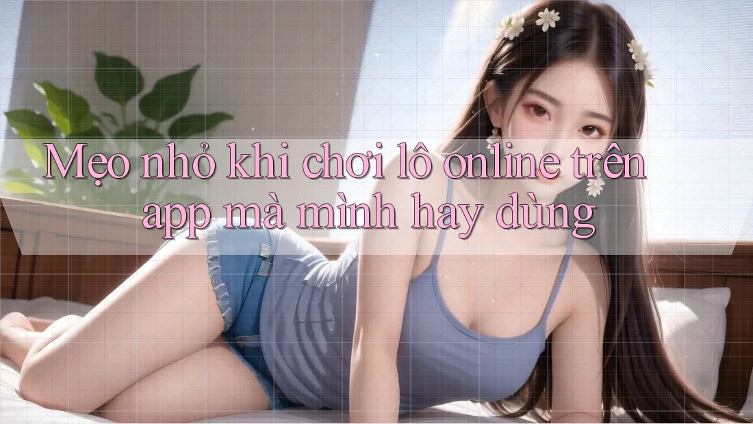 Mẹo nhỏ khi chơi lô online trên app mà mình hay dùng Mẹo nhỏ khi chơi lô online trên app mà mình hay dùng