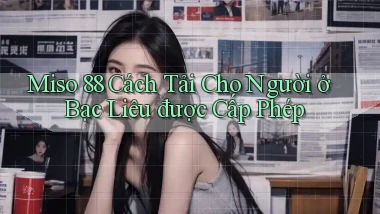 miso 88 cách tải cho người ở Bạc Liêu được cấp phép