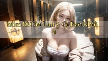 miso 88 cần lưu ý gì bao nhiêu