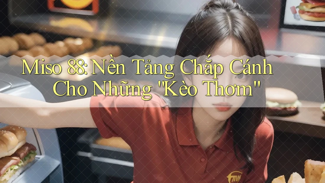 Miso 88: Nền Tảng Chắp Cánh Cho Những “Kèo Thơm”