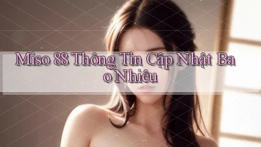 miso 88 thông tin cập nhật bao nhiêu