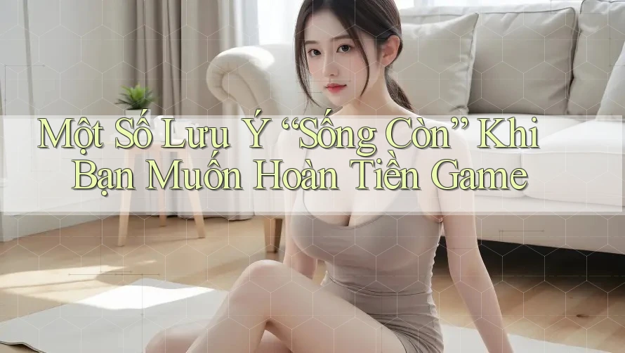Một Số Lưu Ý “Sống Còn” Khi Bạn Muốn Hoàn Tiền Game Một Số Lưu Ý “Sống Còn” Khi Bạn Muốn Hoàn Tiền Game