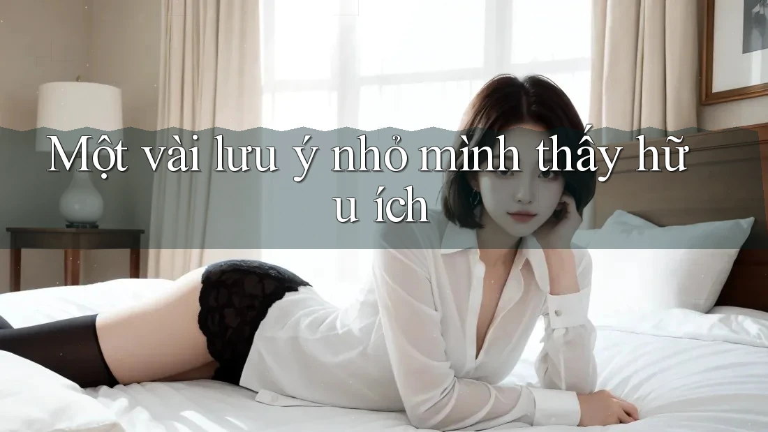 Một vài lưu ý nhỏ mình thấy hữu ích Một vài lưu ý nhỏ mình thấy hữu ích