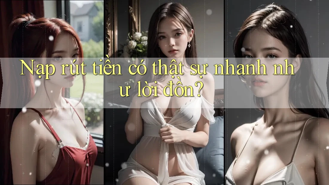 Nạp rút tiền có thật sự nhanh như lời đồn? Nạp rút tiền có thật sự nhanh như lời đồn?
