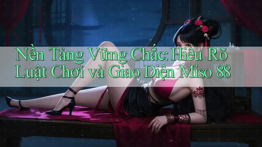 Nền Tảng Vững Chắc: Hiểu Rõ Luật Chơi và Giao Diện Miso 88 Nền Tảng Vững Chắc: Hiểu Rõ Luật Chơi và Giao Diện Miso 88