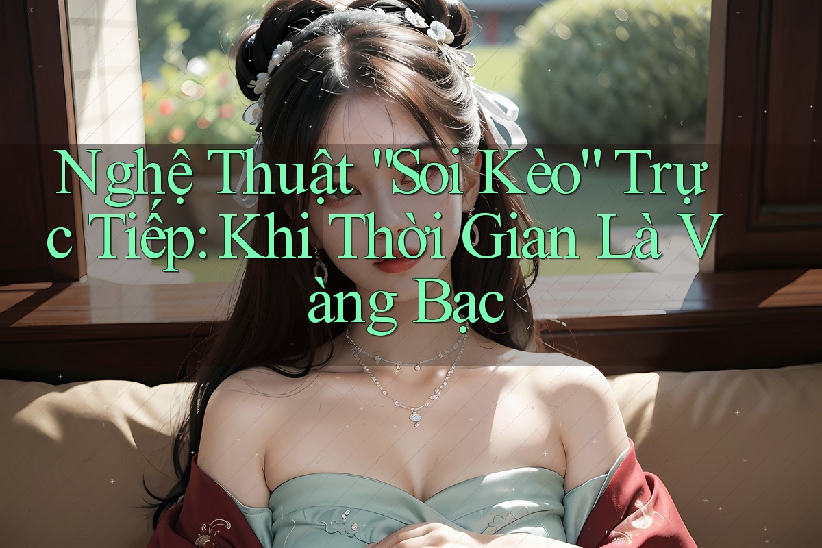 Nghệ Thuật “Soi Kèo” Trực Tiếp: Khi Thời Gian Là Vàng Bạc Nghệ Thuật “Soi Kèo” Trực Tiếp: Khi Thời Gian Là Vàng Bạc