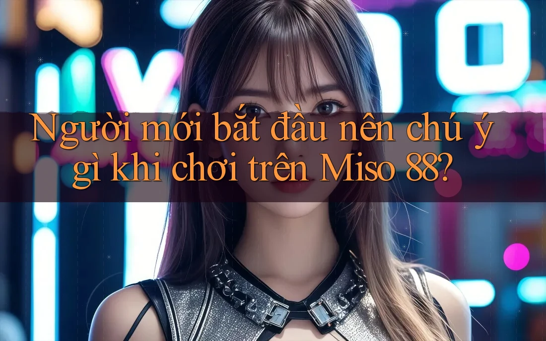Người mới bắt đầu nên chú ý gì khi chơi trên Miso 88? Người mới bắt đầu nên chú ý gì khi chơi trên Miso 88?