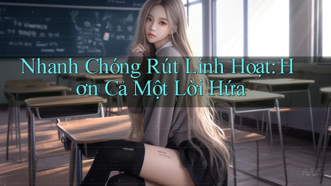 Nhanh Chóng Rút Linh Hoạt: Hơn Cả Một Lời Hứa Nhanh Chóng Rút Linh Hoạt: Hơn Cả Một Lời Hứa