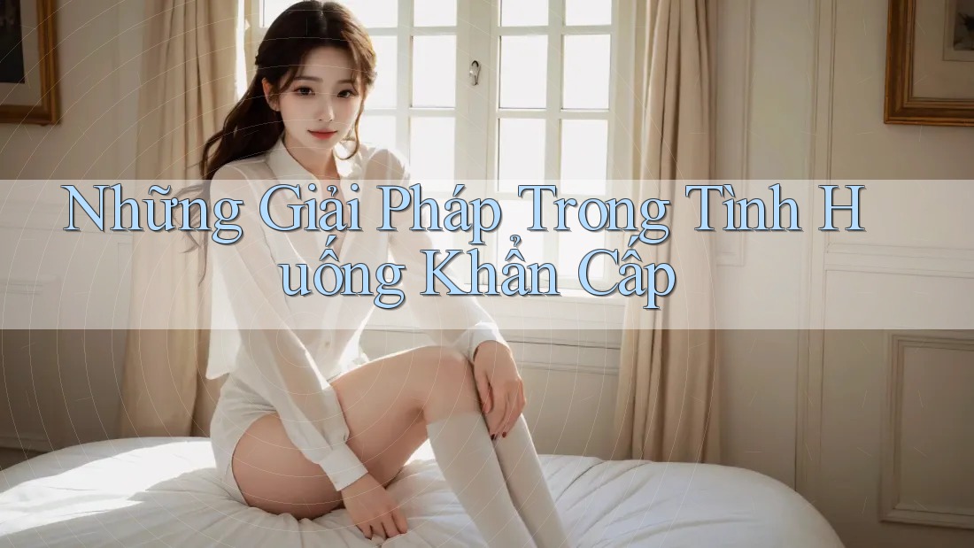 Những Giải Pháp Trong Tình Huống Khẩn Cấp Những Giải Pháp Trong Tình Huống Khẩn Cấp