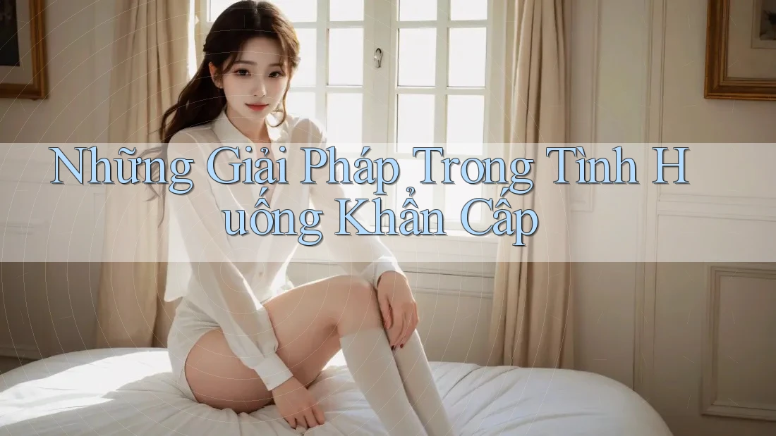 Những Giải Pháp Trong Tình Huống Khẩn Cấp Những Giải Pháp Trong Tình Huống Khẩn Cấp
