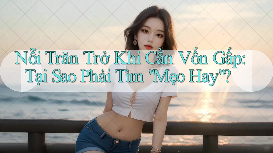 Nỗi Trăn Trở Khi Cần Vốn Gấp: Tại Sao Phải Tìm “Mẹo Hay”? Nỗi Trăn Trở Khi Cần Vốn Gấp: Tại Sao Phải Tìm “Mẹo Hay”?
