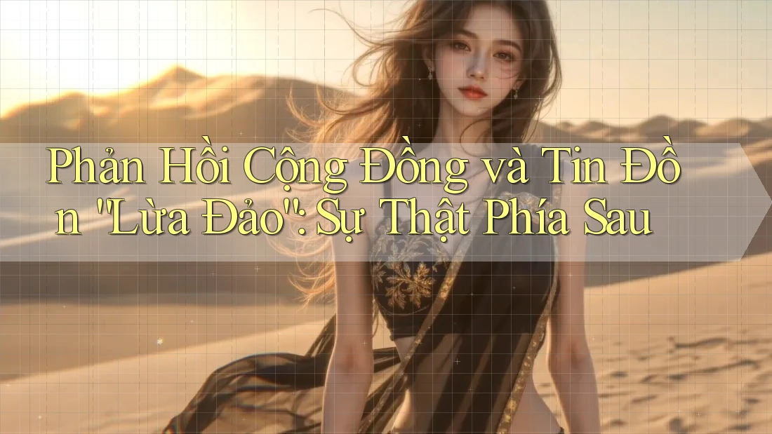 Phản Hồi Cộng Đồng và Tin Đồn “Lừa Đảo”: Sự Thật Phía Sau Phản Hồi Cộng Đồng và Tin Đồn “Lừa Đảo”: Sự Thật Phía Sau