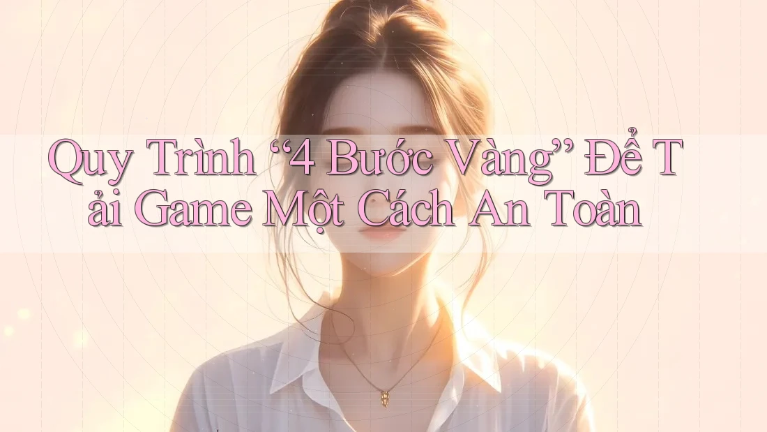 Quy Trình “4 Bước Vàng” Để Tải Game Một Cách An Toàn Quy Trình “4 Bước Vàng” Để Tải Game Một Cách An Toàn