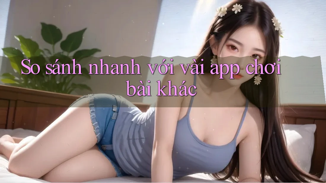 So sánh nhanh với vài app chơi bài khác