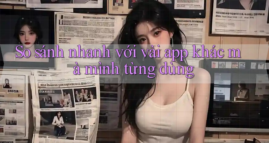 So sánh nhanh với vài app khác mà mình từng dùng So sánh nhanh với vài app khác mà mình từng dùng
