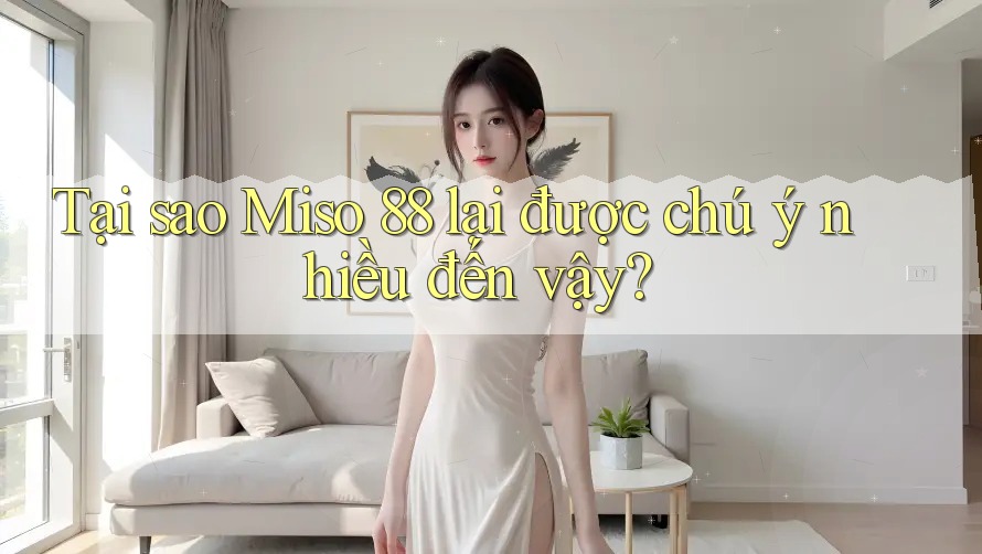 Tại sao Miso 88 lại được chú ý nhiều đến vậy? Tại sao Miso 88 lại được chú ý nhiều đến vậy?