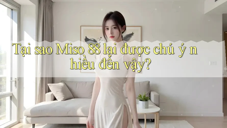 Tại sao Miso 88 lại được chú ý nhiều đến vậy?