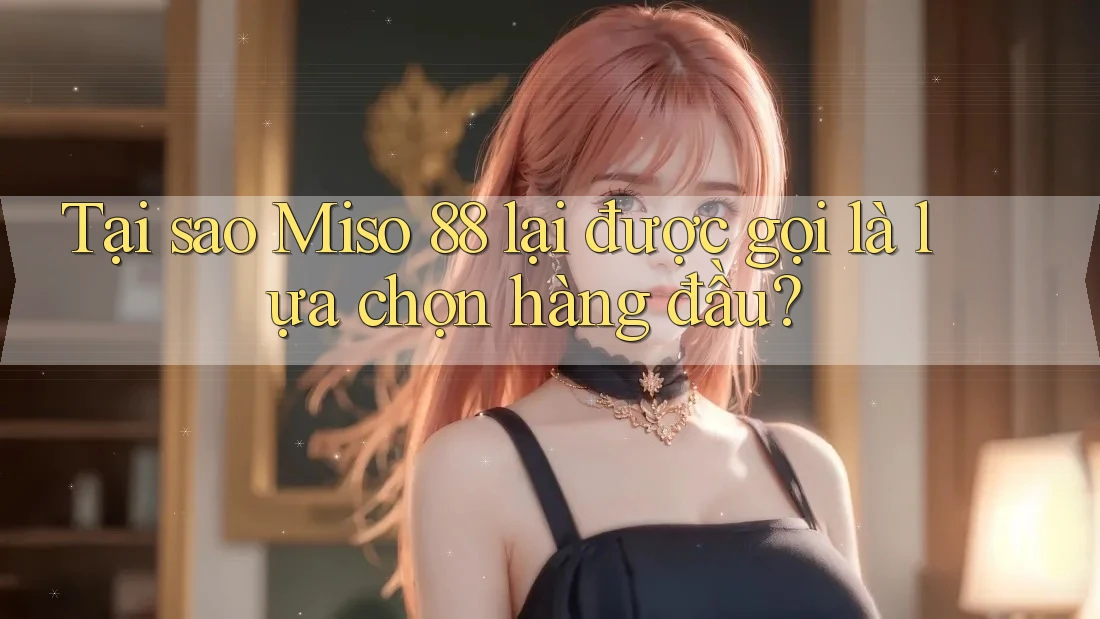 Tại sao Miso 88 lại được gọi là lựa chọn hàng đầu? Tại sao Miso 88 lại được gọi là lựa chọn hàng đầu?
