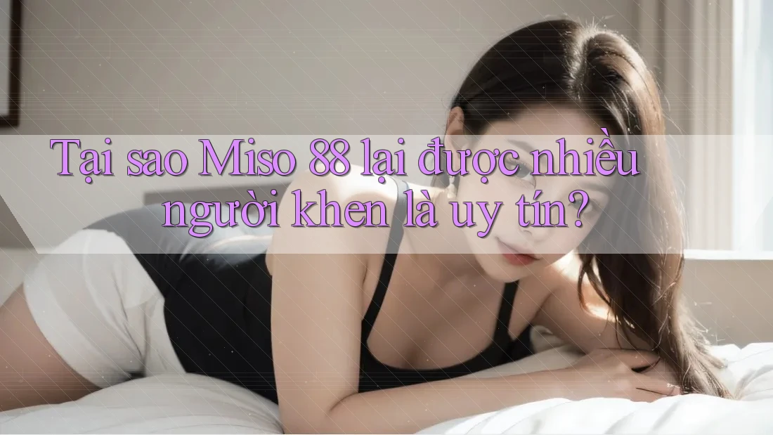Tại sao Miso 88 lại được nhiều người khen là uy tín? Tại sao Miso 88 lại được nhiều người khen là uy tín?