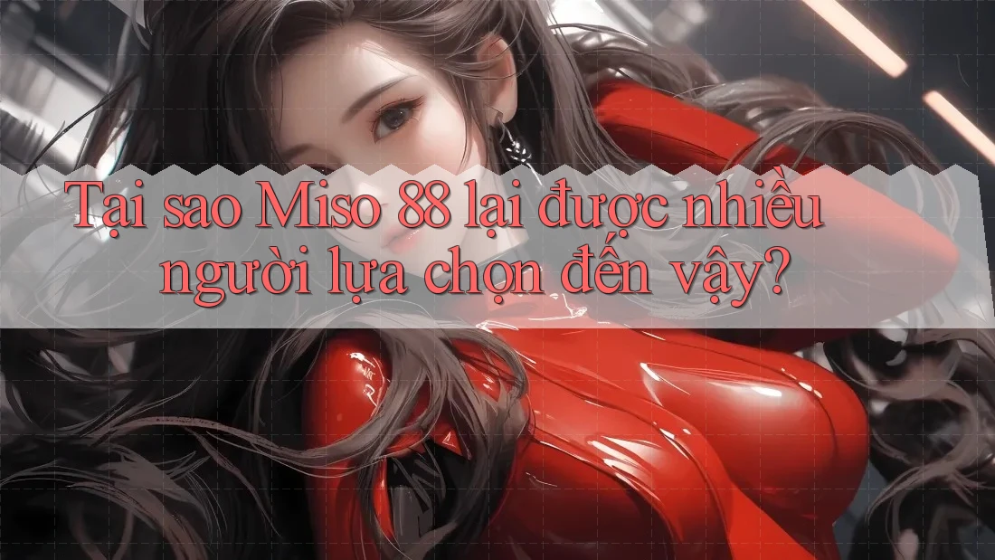 Tại sao Miso 88 lại được nhiều người lựa chọn đến vậy? Tại sao Miso 88 lại được nhiều người lựa chọn đến vậy?