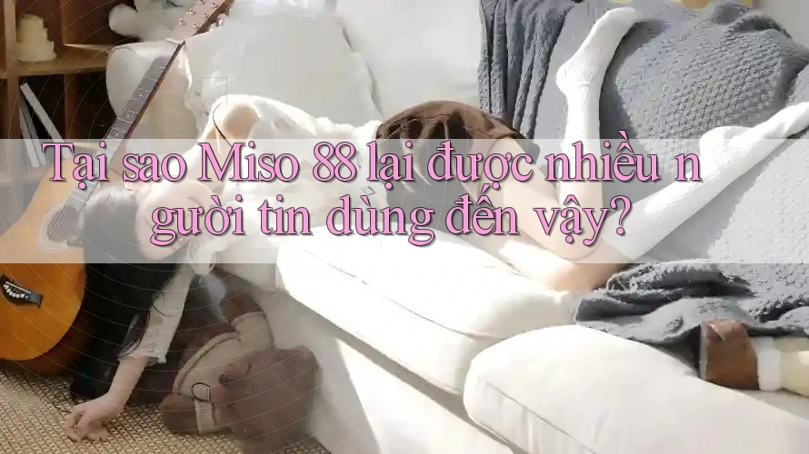 Tại sao Miso 88 lại được nhiều người tin dùng đến vậy? Tại sao Miso 88 lại được nhiều người tin dùng đến vậy?