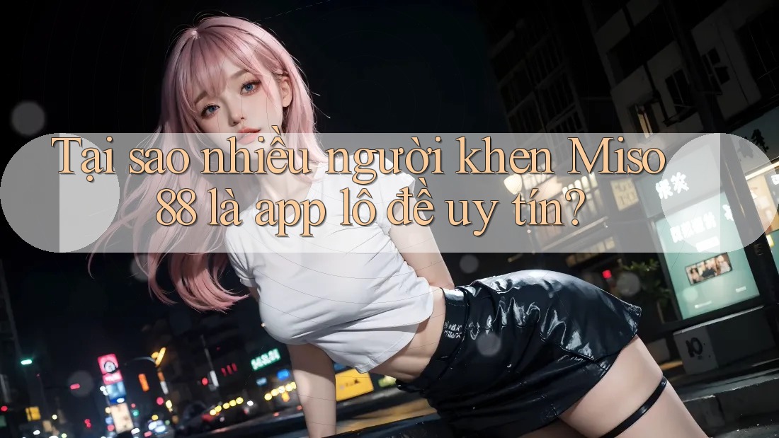 Tại sao nhiều người khen Miso 88 là app lô đề uy tín? Tại sao nhiều người khen Miso 88 là app lô đề uy tín?