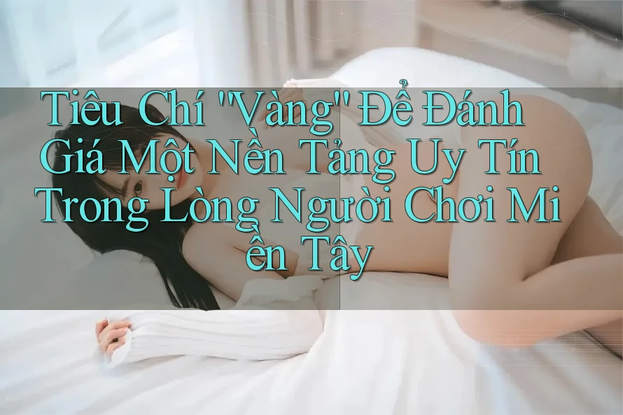 Tiêu Chí “Vàng” Để Đánh Giá Một Nền Tảng Uy Tín Trong Lòng Người Chơi Miền Tây Tiêu Chí “Vàng” Để Đánh Giá Một Nền Tảng Uy Tín Trong Lòng Người Chơi Miền Tây