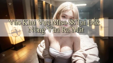 vào khu vực miso 88 tại Đắk Nông vừa ra mắt